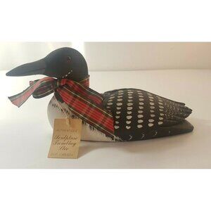 Vintage Decoy Authentic Scuplture J. Tremblay Ltee Wood Quebec Canada 7" X 4"